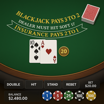 Kyngs Casino - Blackjack Table Game - Classic Strategy
